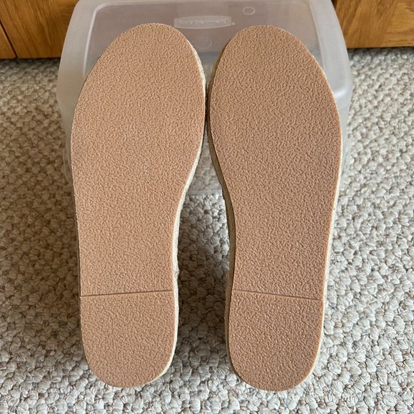 TALBOTS - Quinn Platform Suede Espadrilles -- NEW with Box - Picture 9 of 12